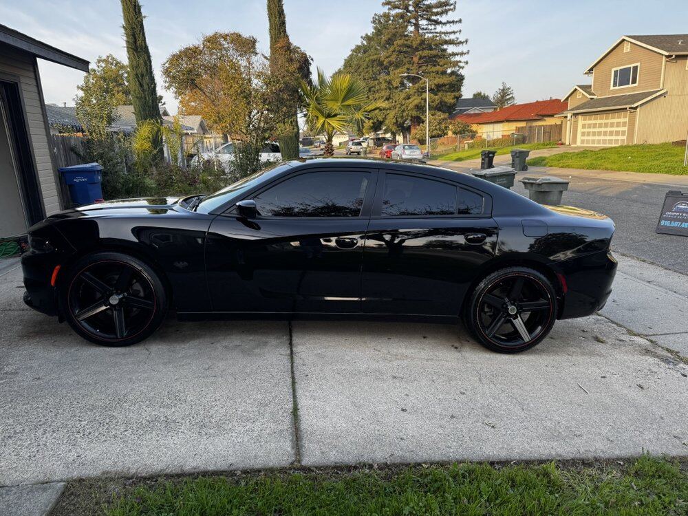 Fresh wax application with deep gloss finish