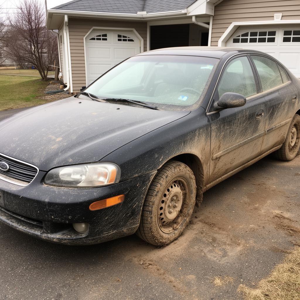 Before: Full Exterior Detail